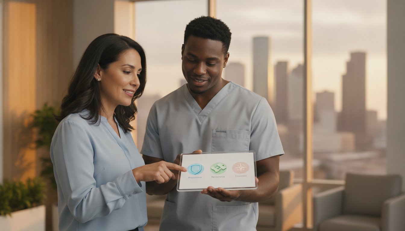 Dental Care Comparison Guide: Choosing Between Preventive, Restorative, and Cosmetic Solutions