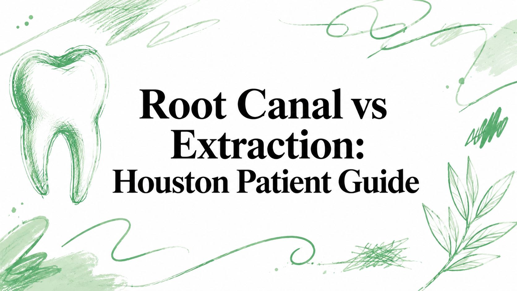 Root Canal vs Extraction: Houston Patient Guide