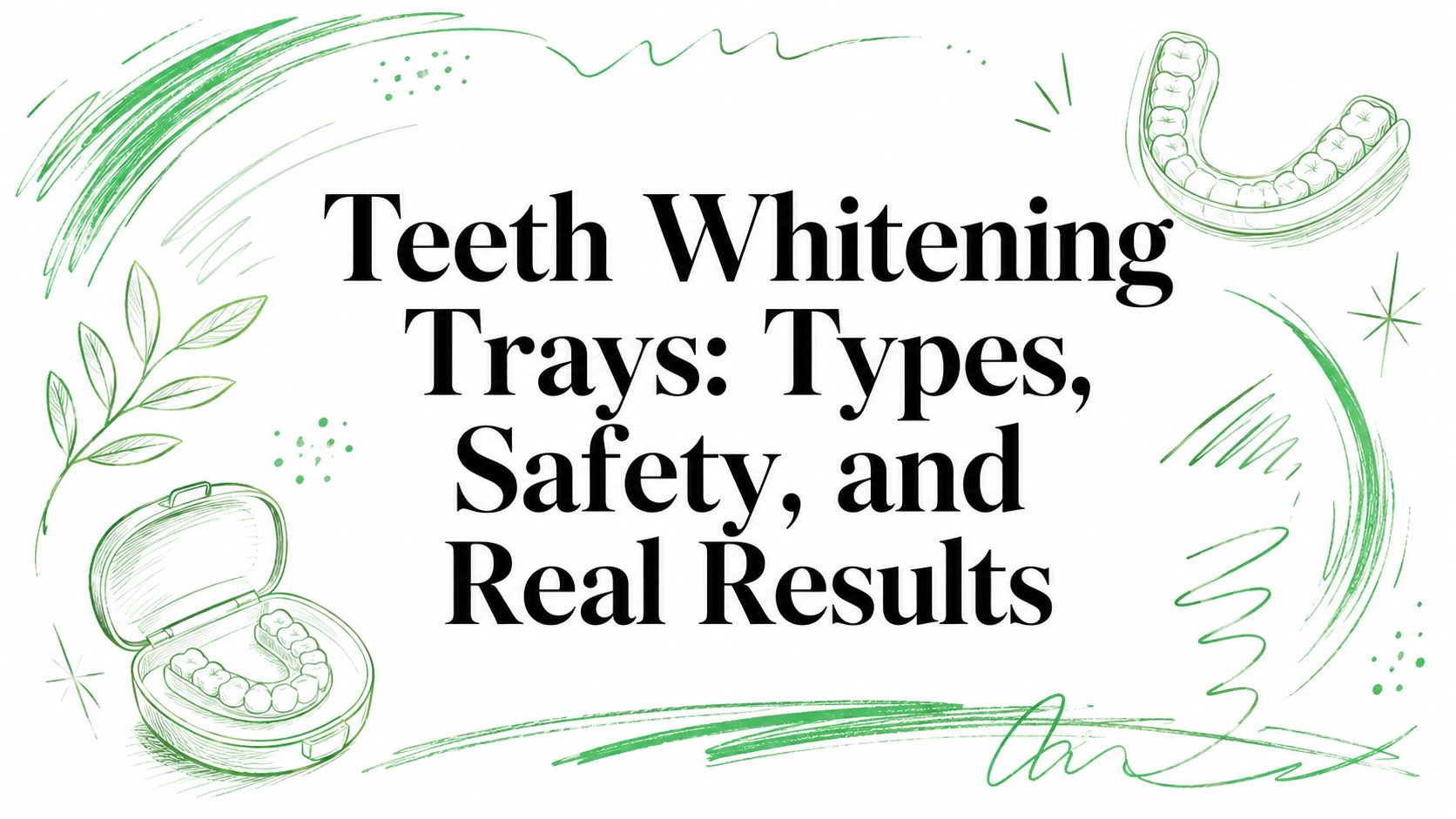 Teeth Whitening Trays: Types, Safety, and Real Results
